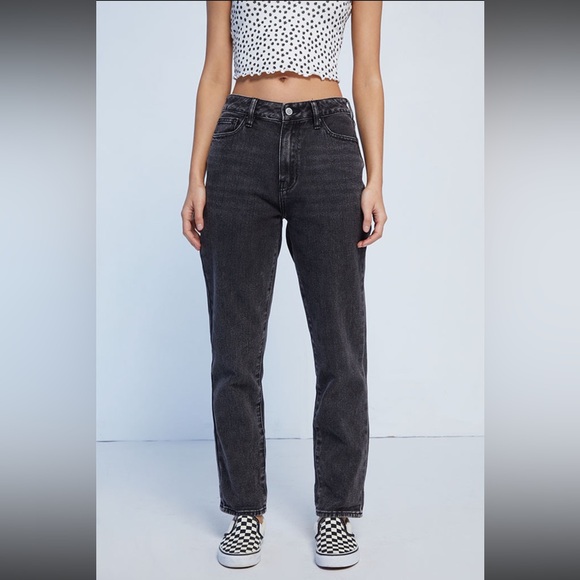 PAC SUN Black Mom Jean Size 24 - Picture 1 of 9